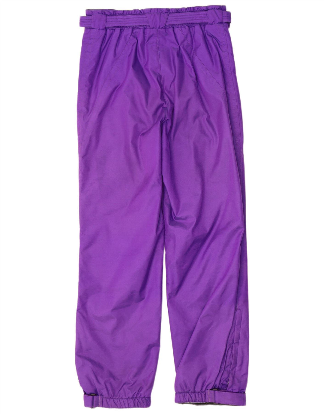 Pantalones de esquí vintage para hombre nailon morado medio