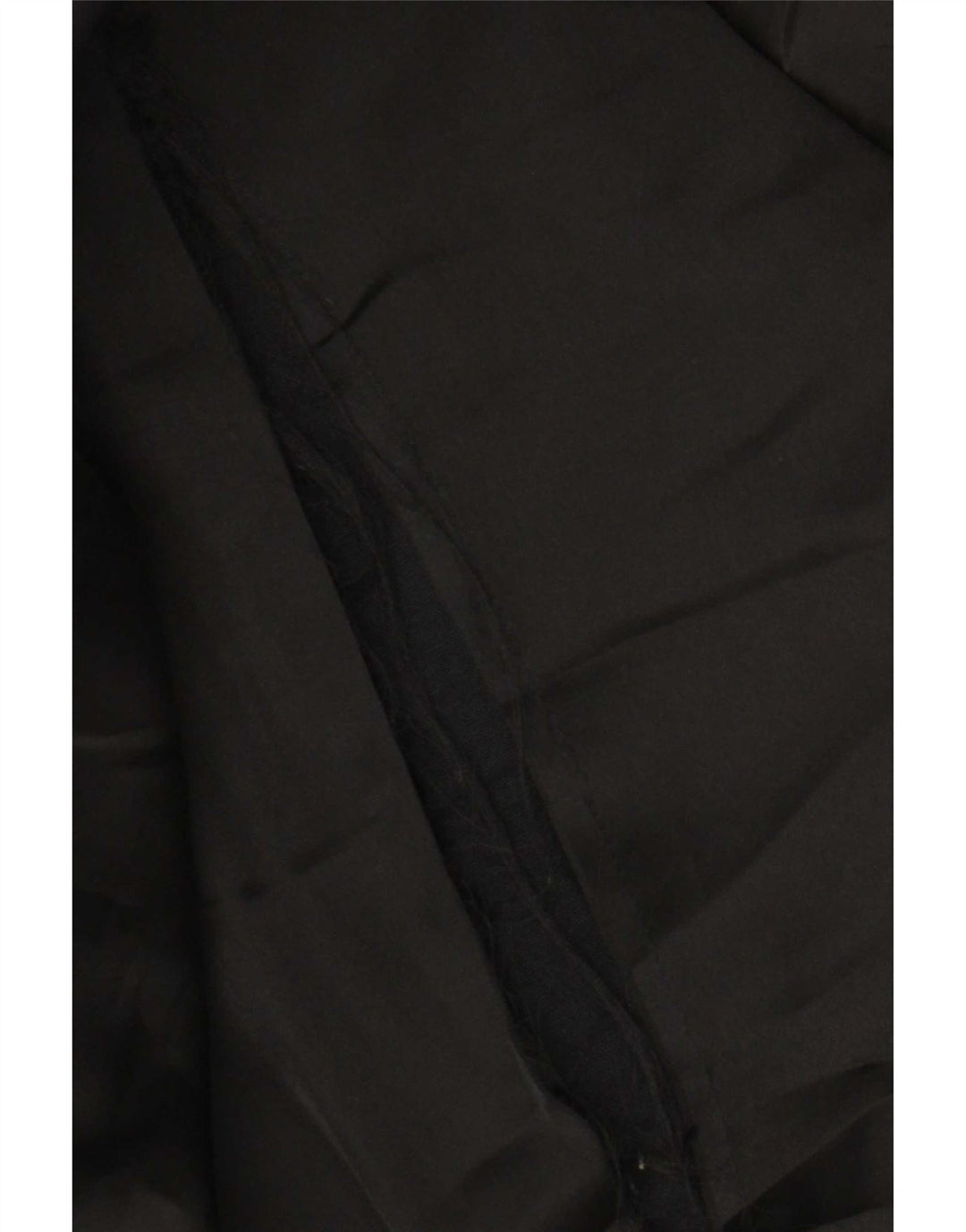 Zara Mujer Abrigo Extragrande UK 10 Small Negro