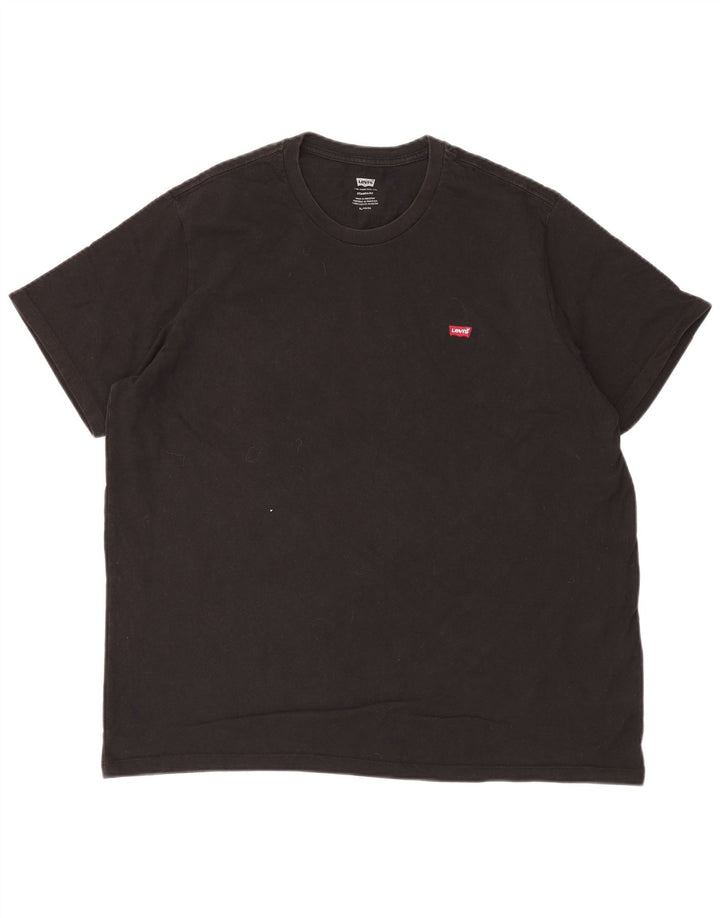 LEVI'S Mens Standard T-Shirt Top XL Black Cotton