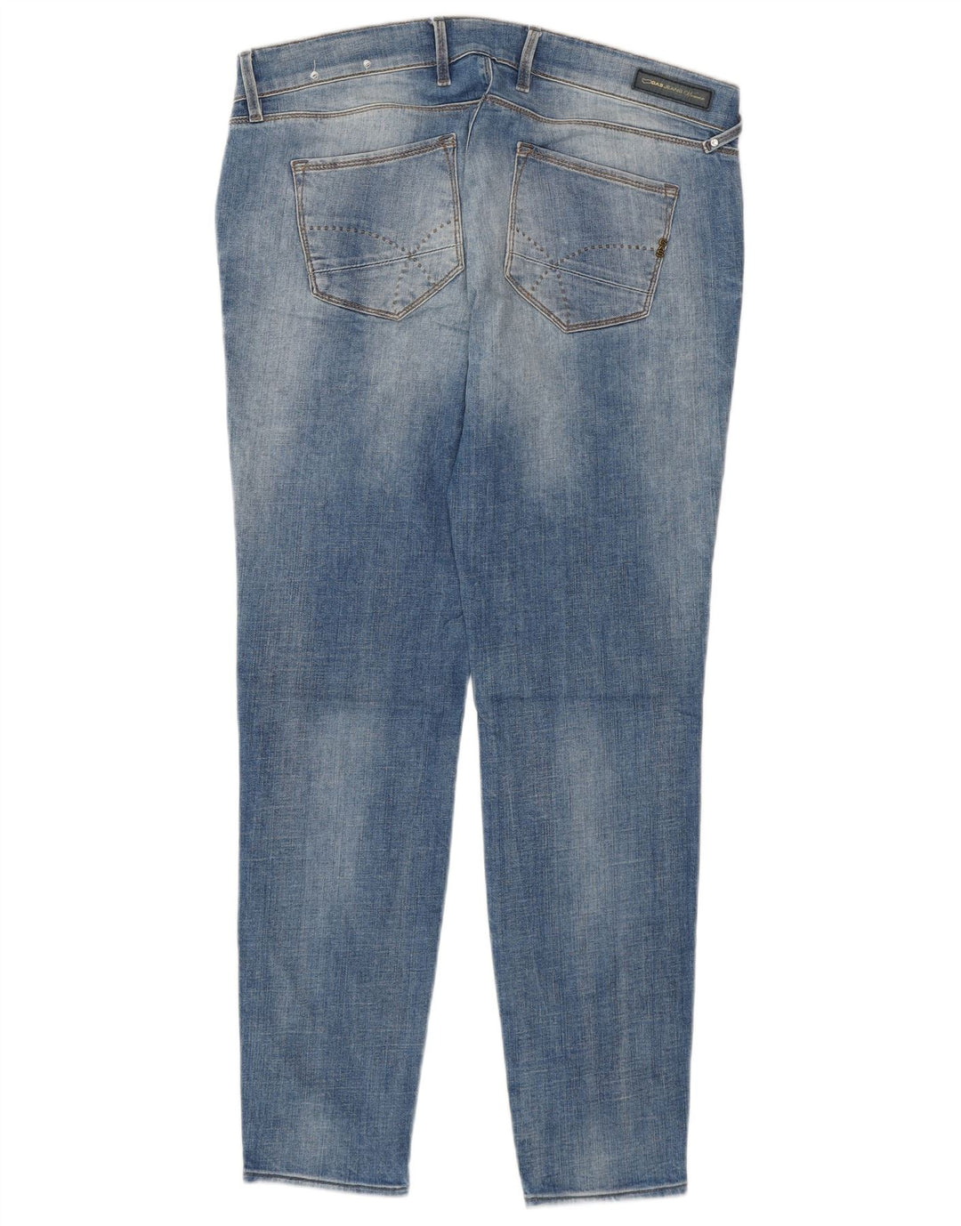 Vaqueros Slim Mujer Gas W32 L28 Algodón Azul