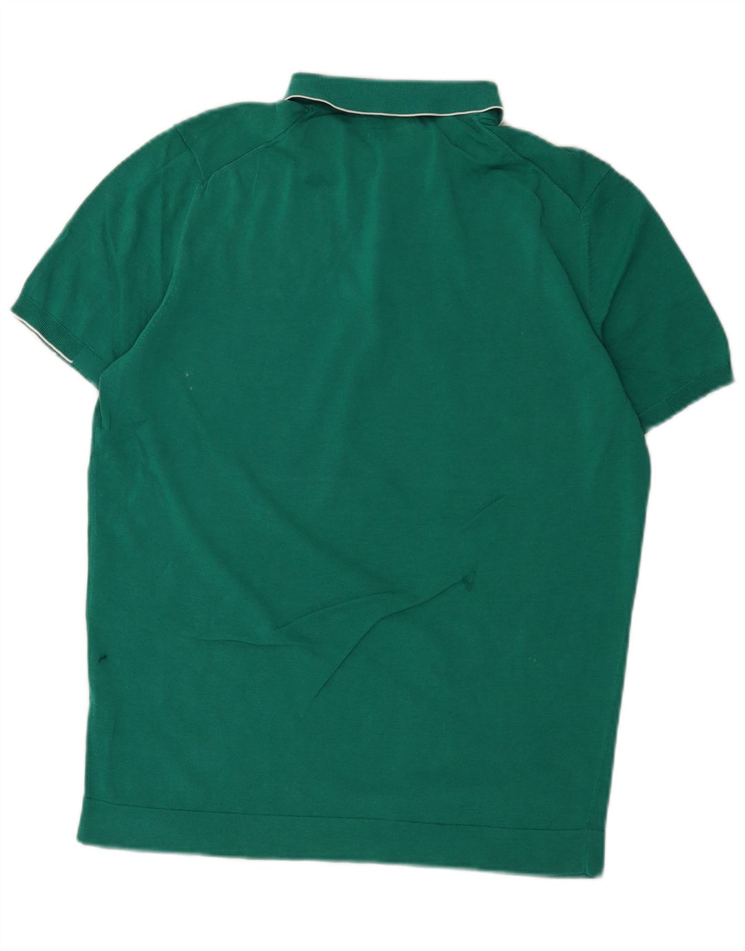 Polo Massimo Dutti Hombre Verde Grande