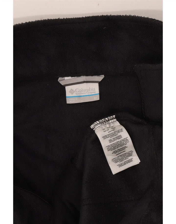 Columbia Chaqueta polar para hombre ES 38 Mediana Poliéster negro