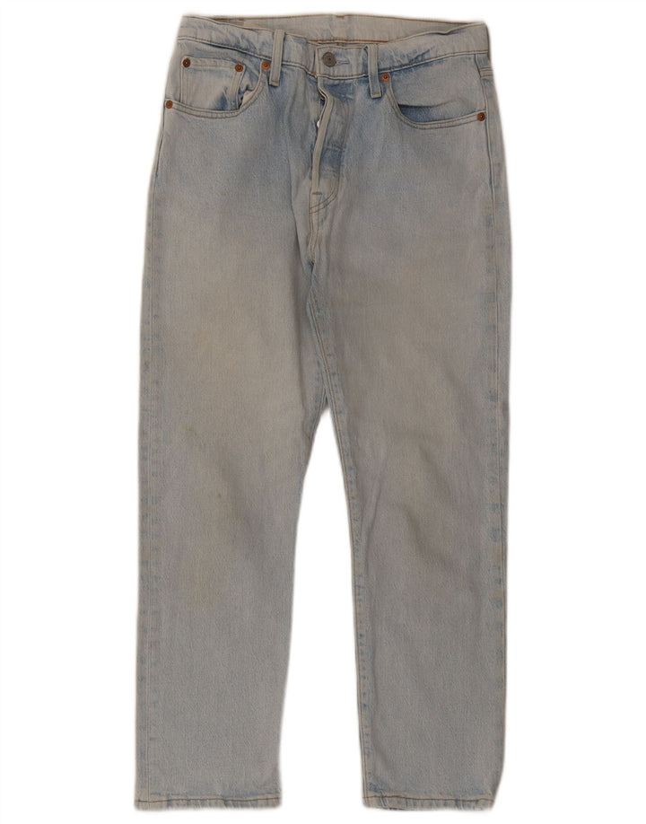Levi's Vaqueros recortados 501 para hombre W29 L26 Algodón azul