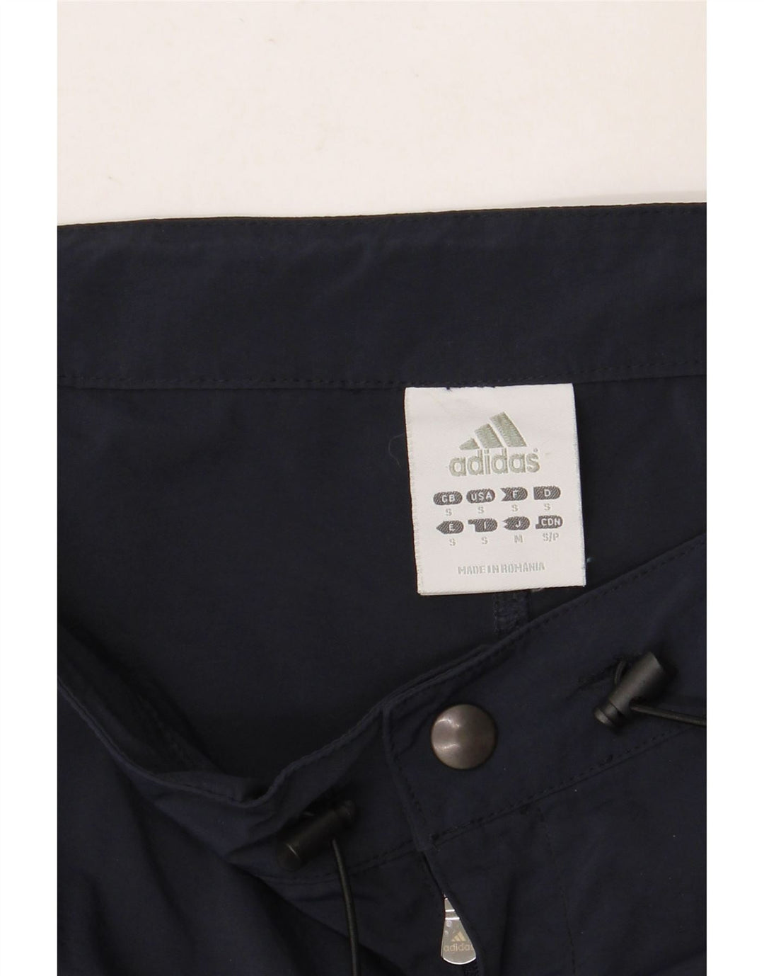 ADIDAS Pantalón Cargo Recto Hombre Pequeño Nylon Azul Marino