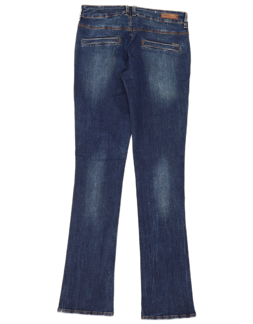 Guess Mujer Jade Bootcut Jeans W26 L31 Azul