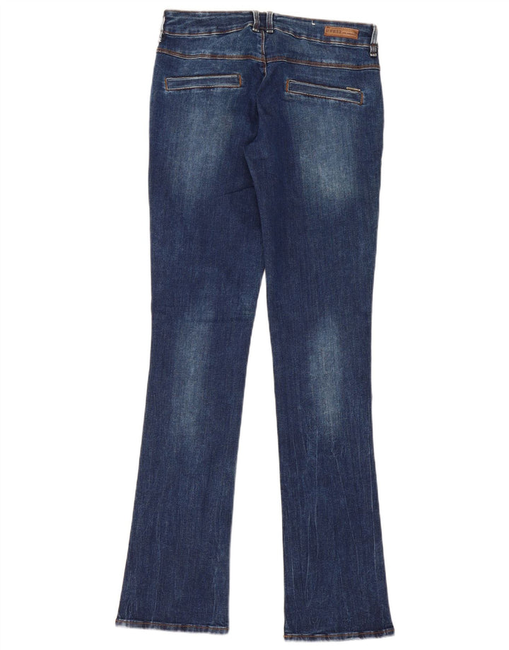 Guess Mujer Jade Bootcut Jeans W26 L31 Azul