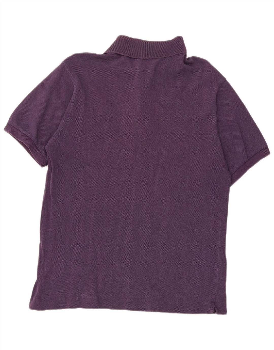 Polo Lacoste para hombre talla 4 mediano algodón morado