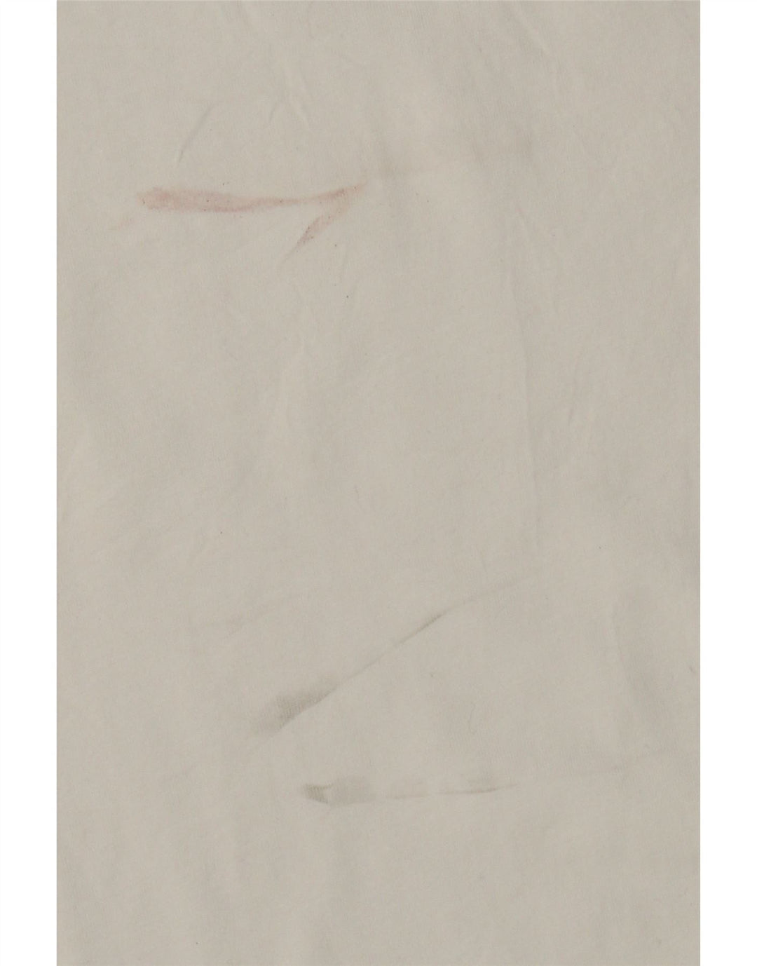 Zara Hombre Camiseta Top Medium Blanco Algodón