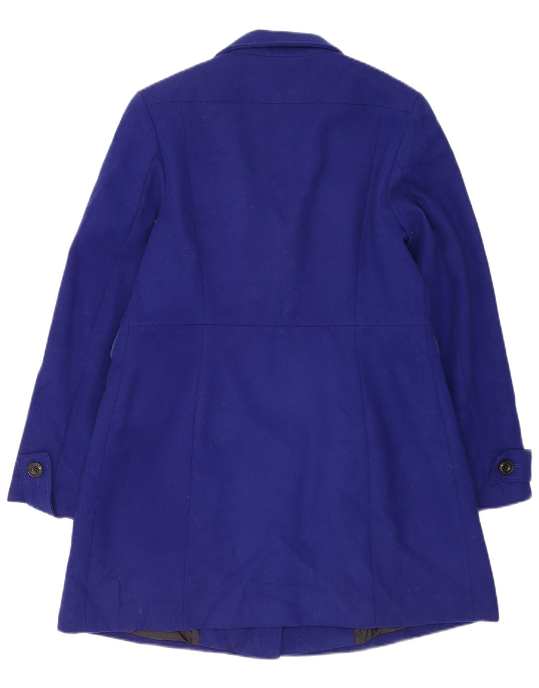 Marks & Spencer Abrigo militar de doble botonadura para mujer UK 42 Azul medio