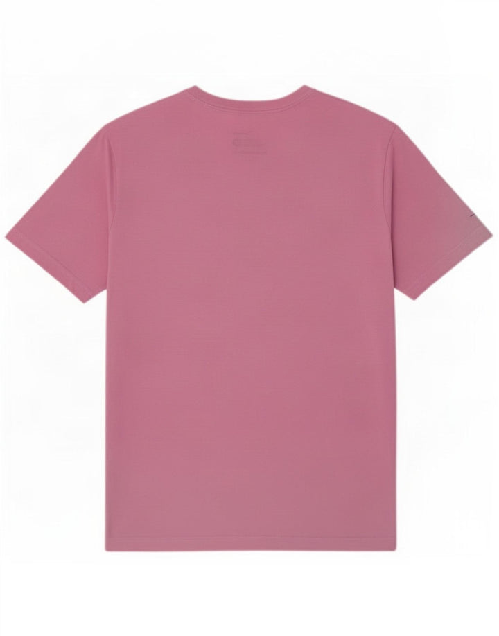 Camiseta Nike Hombre Regular Fit Graphic Top Poliéster Rosa Medio