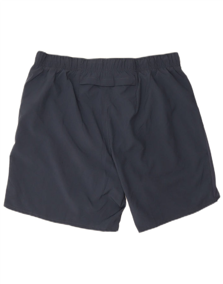 Nike - Pantalones cortos deportivos Dri Fit para hombre, talla grande, poliéster, color azul marino