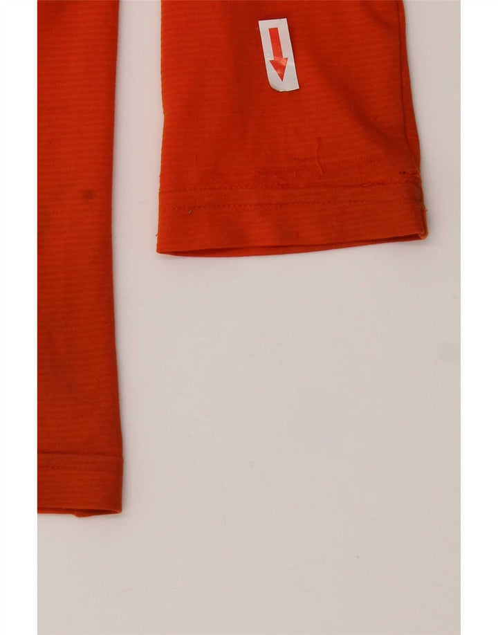 Adidas Chico Aeroready Top Manga Larga 11-12 Años Naranja Poliéster