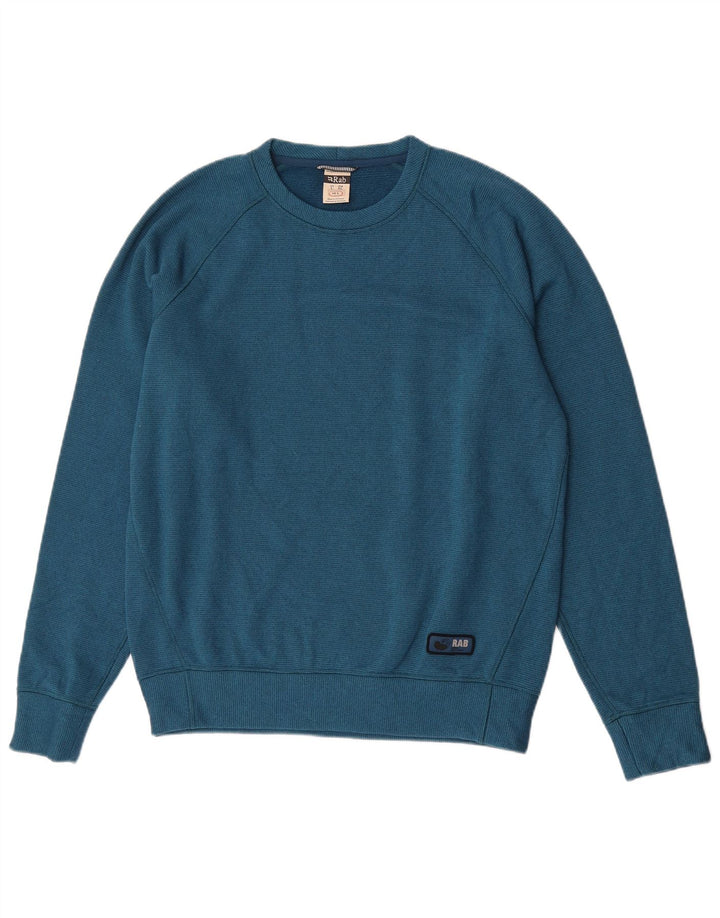 Rab - Sudadera tipo jersey para hombre, color azul, poliéster