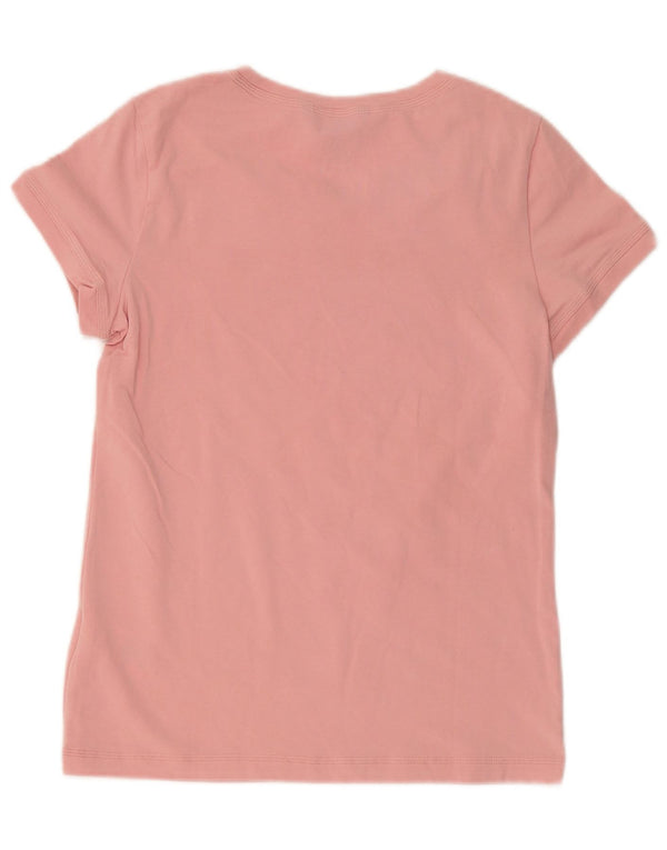 Adidas Camiseta para mujer Top UK 44 Algodón rosa medio