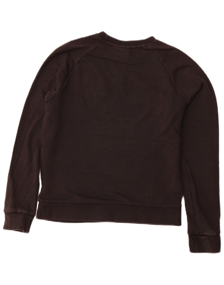 Adidas Mujer Sudadera Jumper Small Negro Algodón