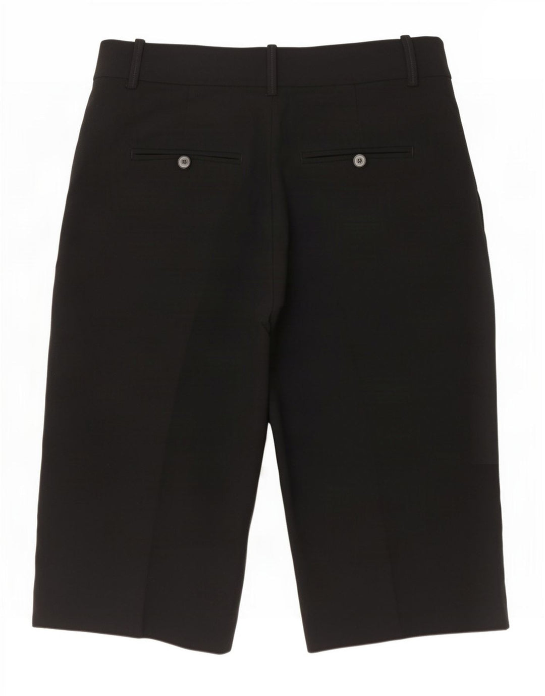 Zara Mujer Bermudas Chinos Cortos Medianos W32 Negro