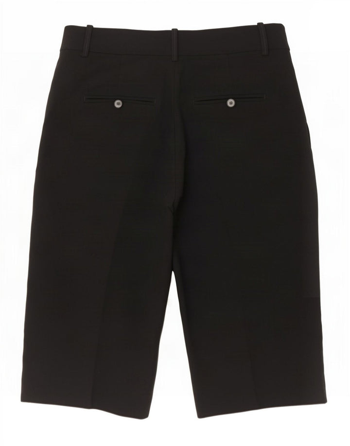 Zara Mujer Bermudas Chinos Cortos Medianos W32 Negro