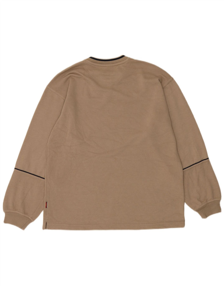 ELLESSE Sudadera Jumper para Hombre Large Beige Poliéster