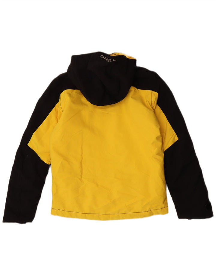O'Neill Chaqueta cortavientos estampada para niños 12-13 años Bloque de color negro