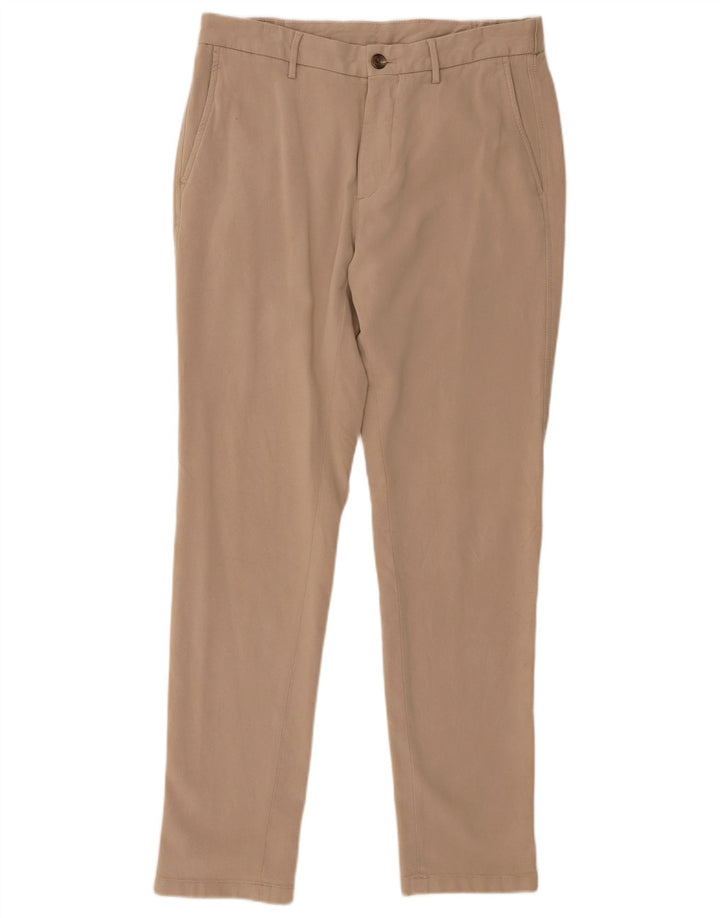 Massimo Dutti Pantalón Chino Slim Hombre EU 40 Medium W31 L30 Beige