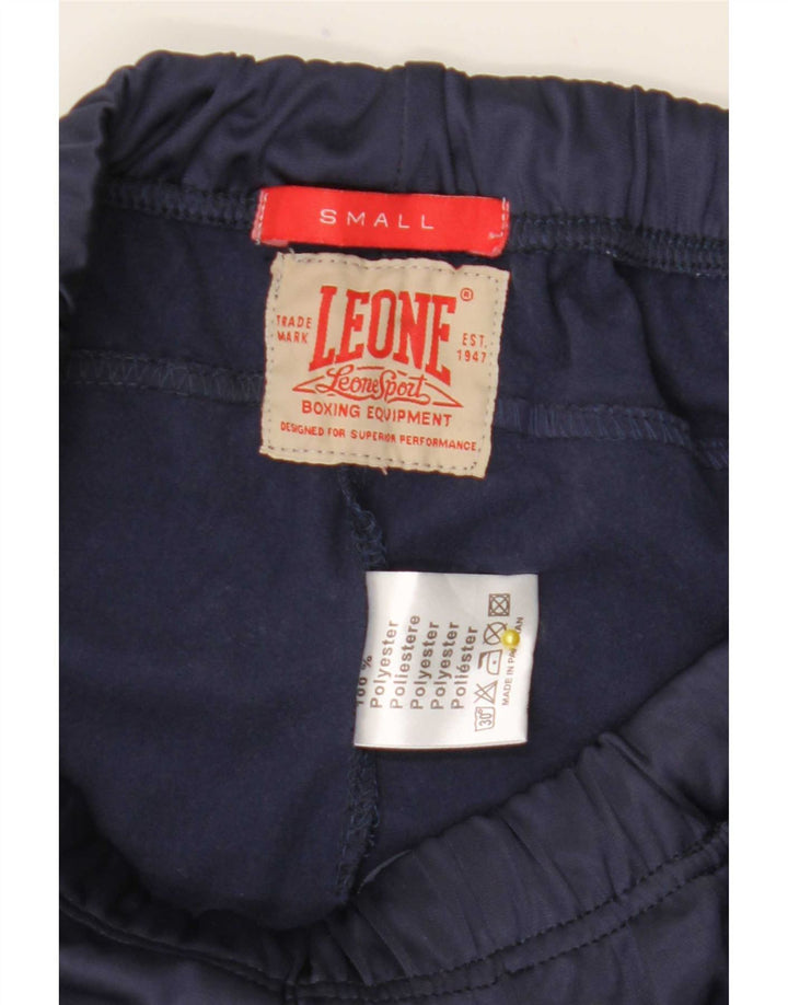 Leone Hombre Pantalones De Chándal Joggers Small Azul Marino Poliéster