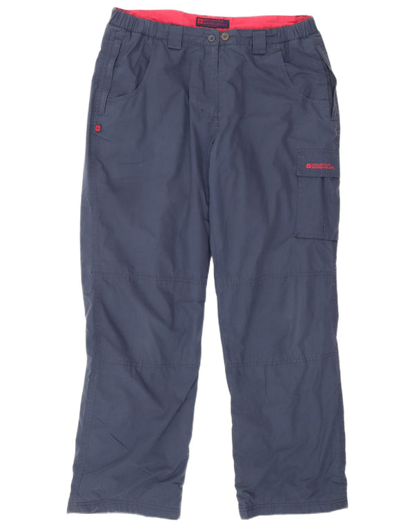 Pantalones cargo para mujer Mountain Warehouse UK 44 Large W32 L30 Azul marino