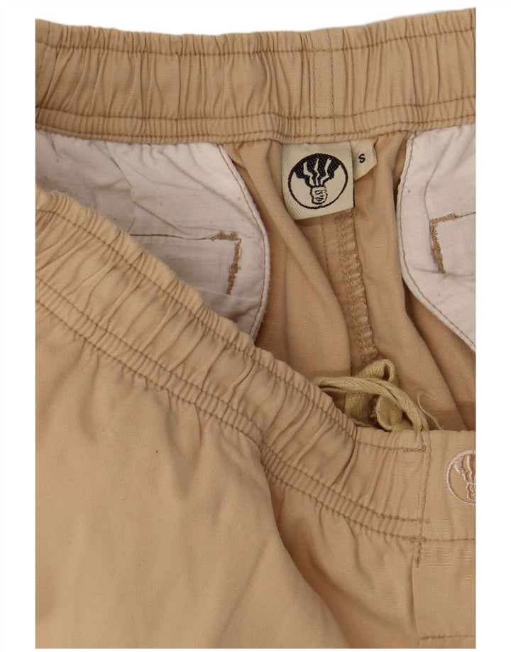 FAT FACE Bermudas tipo cargo para hombre, talla pequeña, color marrón