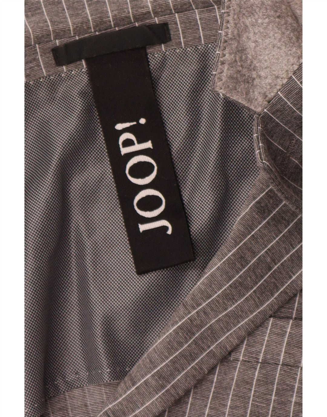 Joop Chaqueta tipo blazer de 2 botones para hombre UK 40 Large Grey Pinstripe