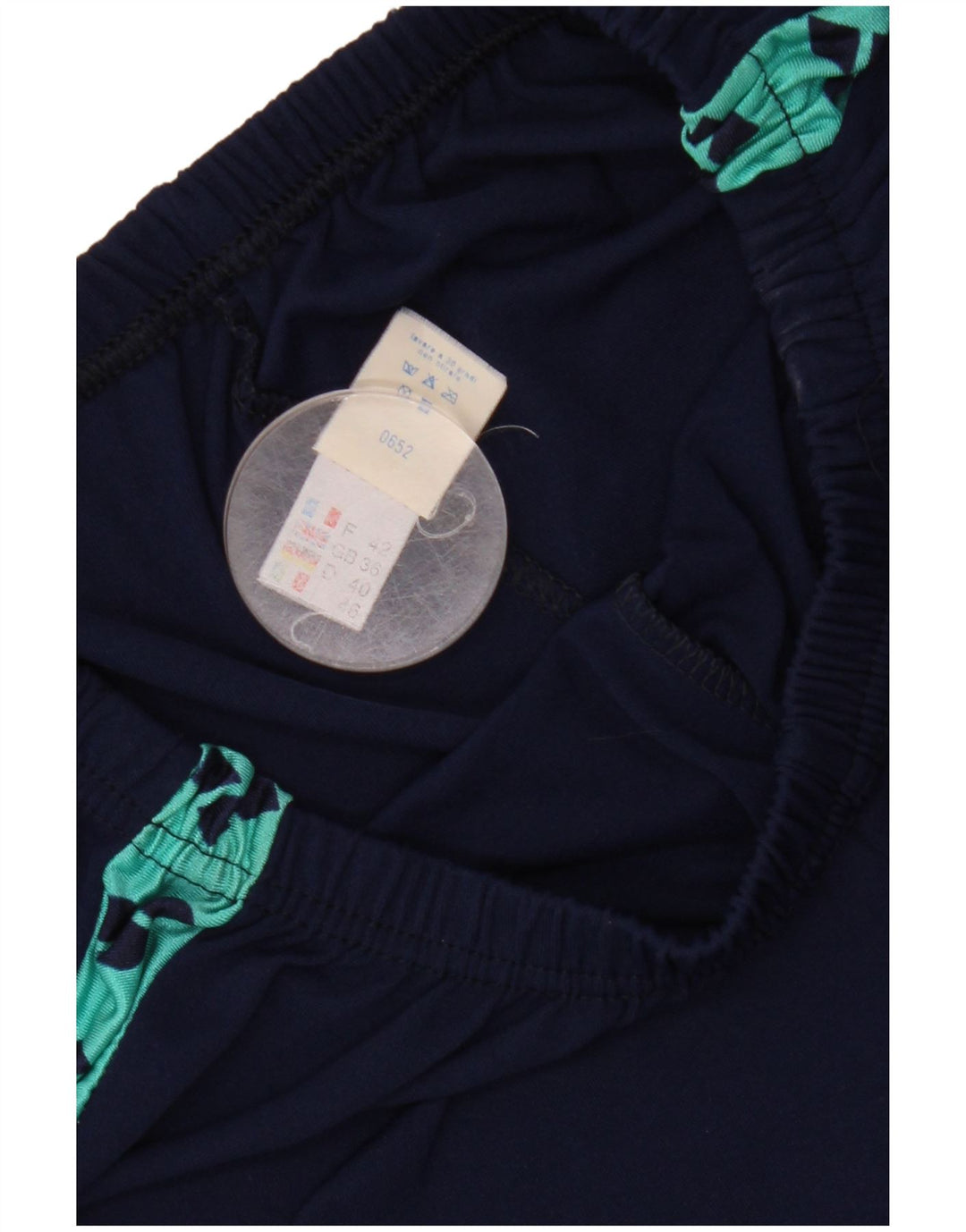 Leggings gráficos Arena para mujer IT 46 Large Poliamida azul marino con bloques de color