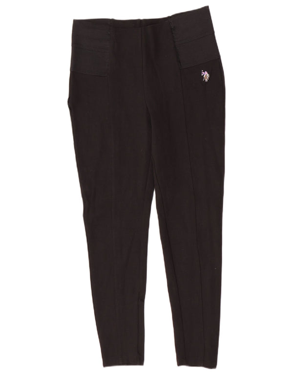 Asociación de Polo de EE. UU. Leggings para mujer UK 44 Viscosa negra grande