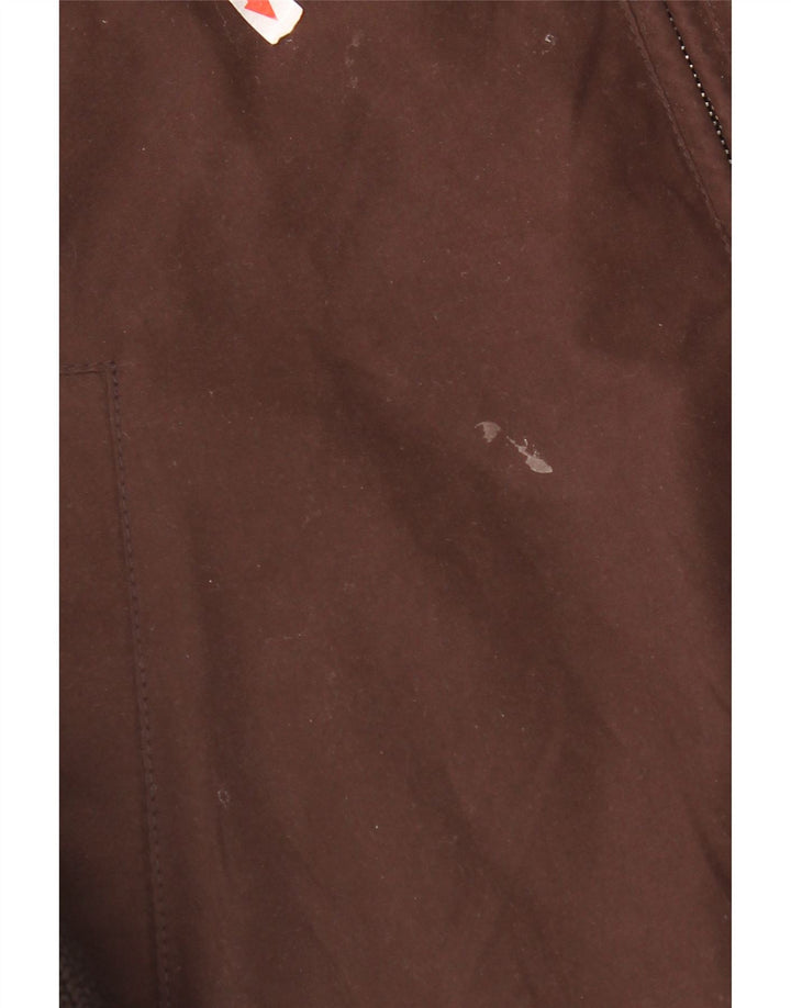 Paul & Shark Chaqueta bomber para hombre UK 40 Large Marrón Colorblock Poliéster