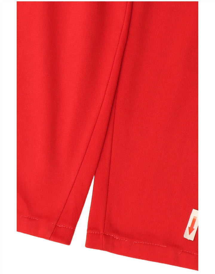 Champion Pantalones De Chándal Gráficos Para Hombre XL Poliéster Color Block Rojo