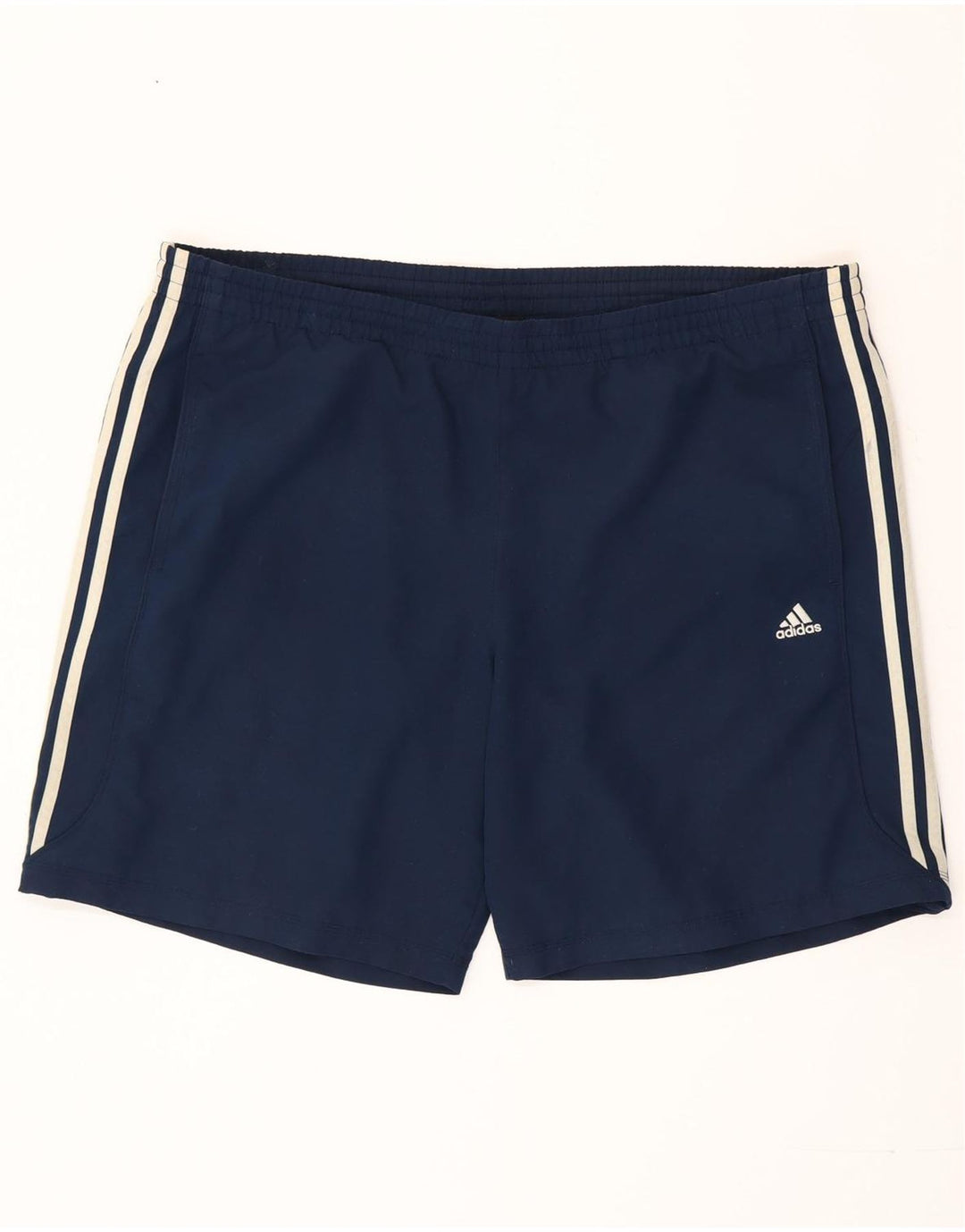 Adidas Pantalones cortos deportivos para hombre XL Azul marino Poliéster
