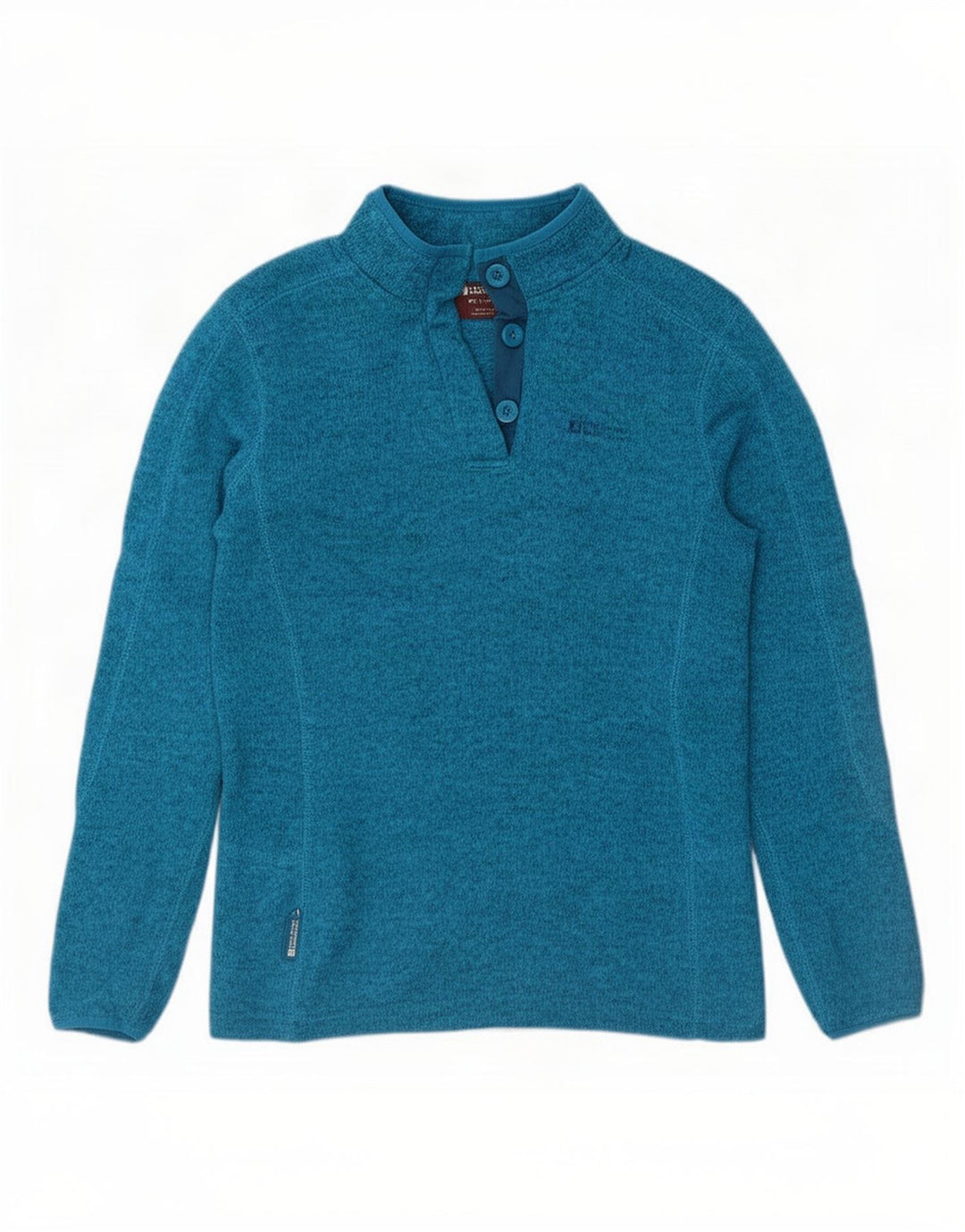 Mountain Warehouse Jersey tipo sudadera con cuello y botones para mujer UK 40 Azul medio