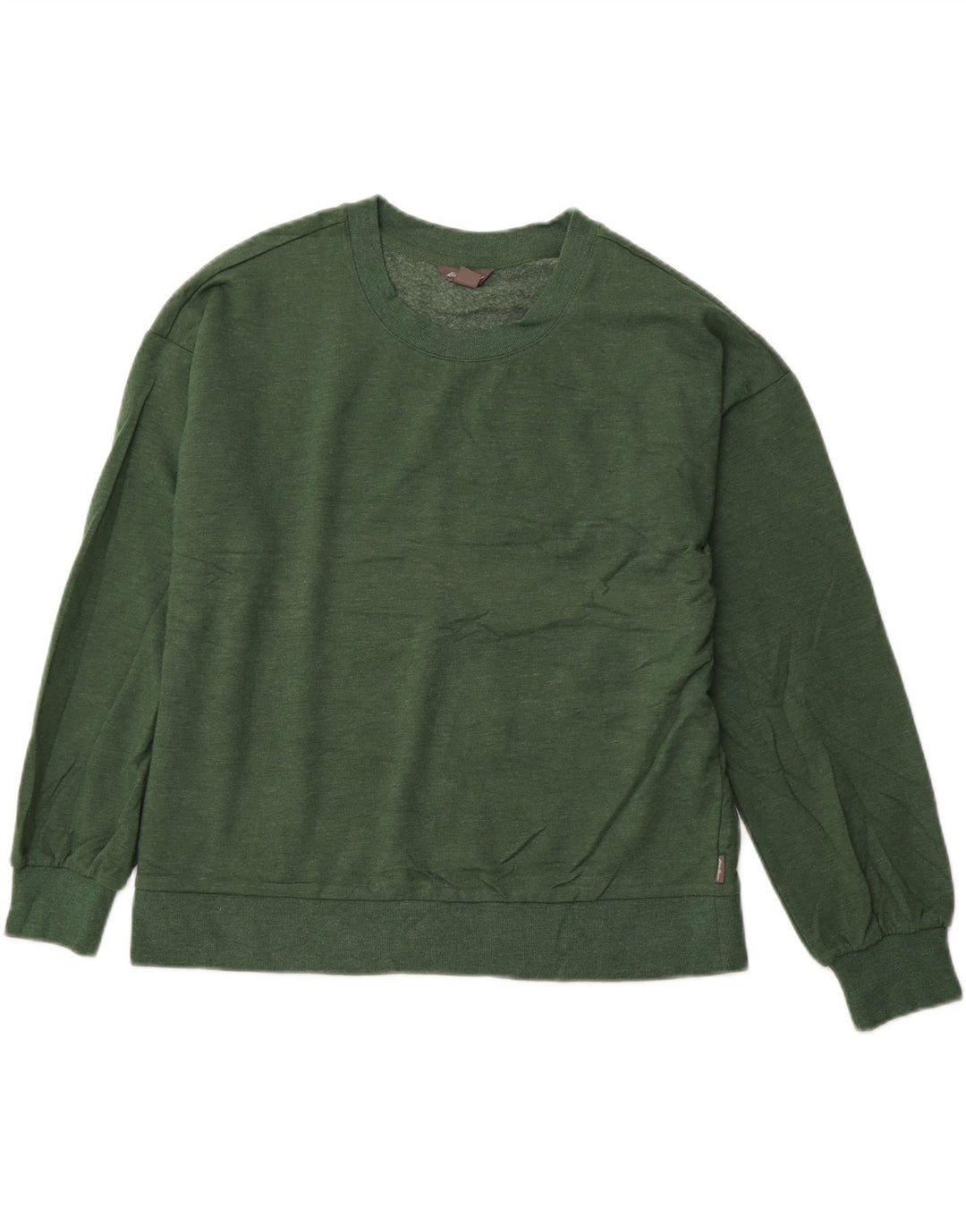 EDDIE BAUER Sudadera para mujer Jumper UK 14 Algodón verde medio