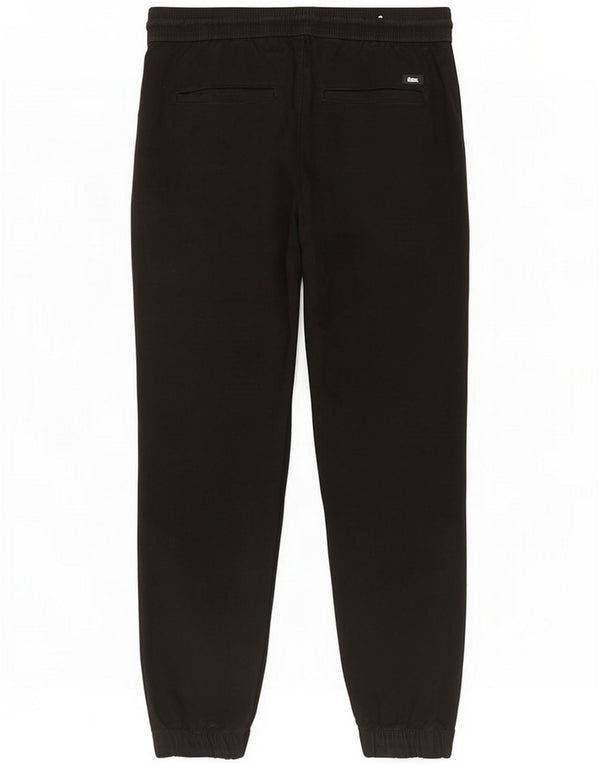Zara Pantalón Chándal Hombre Joggers Joggers Large Negro Algodón