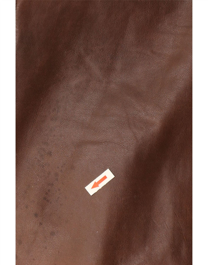 Conbipel Chaqueta de cuero natural para hombre IT 52 XL Marrón