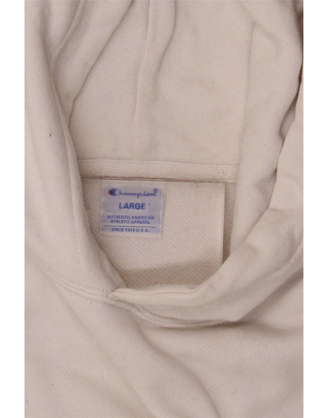 Champion Sudadera Con Capucha Para Hombre Jersey Grande Blanco