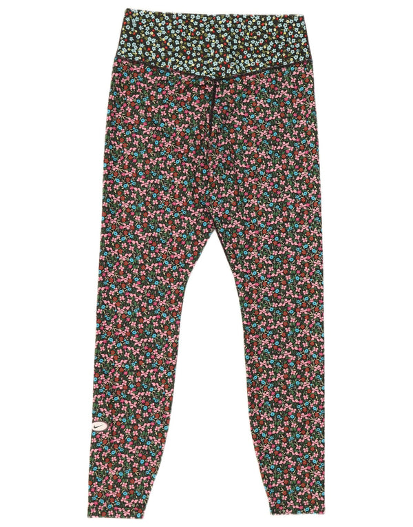 Nike Leggings Dri Fit para mujer UK 44 Mediano Poliéster floral multicolor