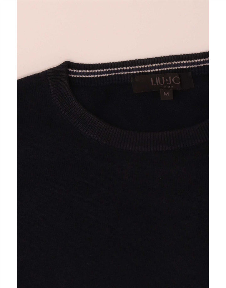 Jersey Liu Jo Hombre con Cuello Redondo y Cuello Redondo Azul Marino Mediano