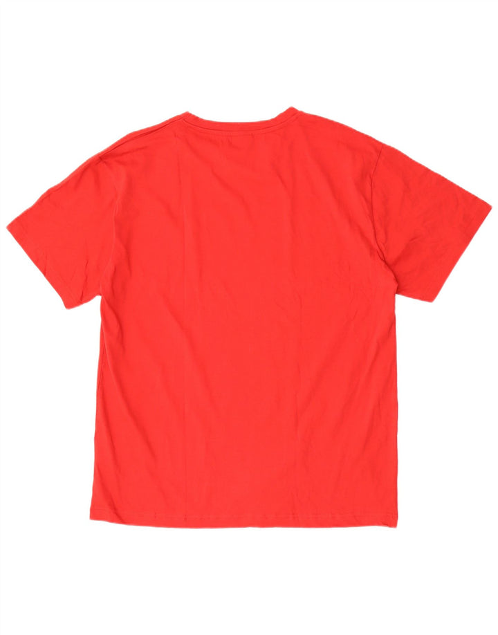 Lotto Camiseta Hombre Top XL Algodón Rojo