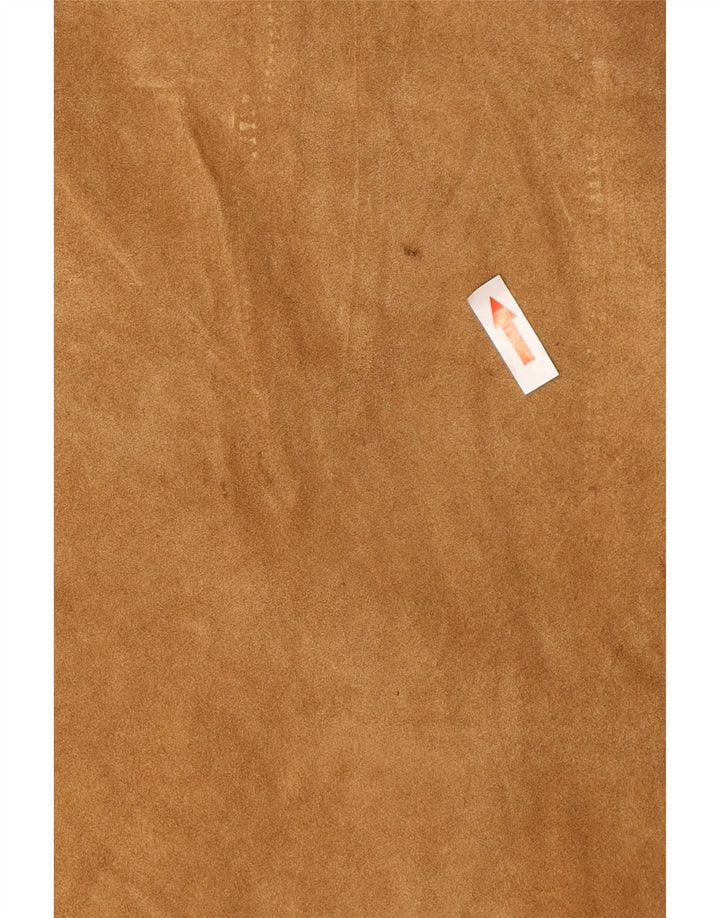 Marlboro Classics Chaqueta de ante para hombre Reino Unido 40 Cuero beige grande