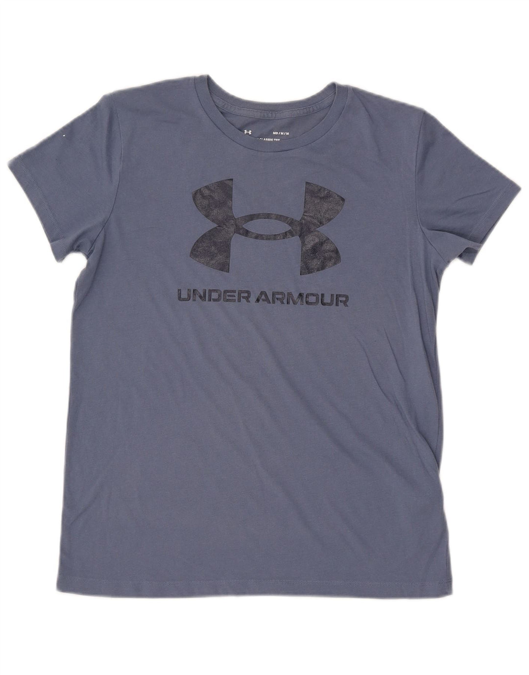 Under Armour Camiseta gráfica para hombre Top de algodón azul medio
