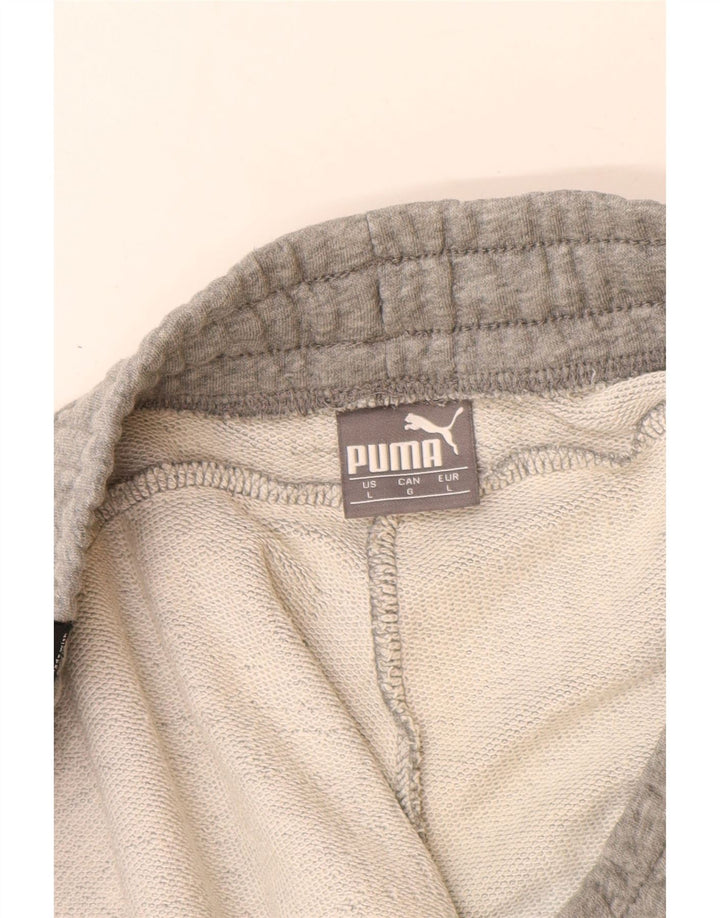 Puma Pantalones De Chándal Para Hombre Joggers Large Gris Moteado