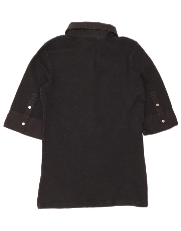 Gant Polo para mujer UK 8 Small Algodón negro