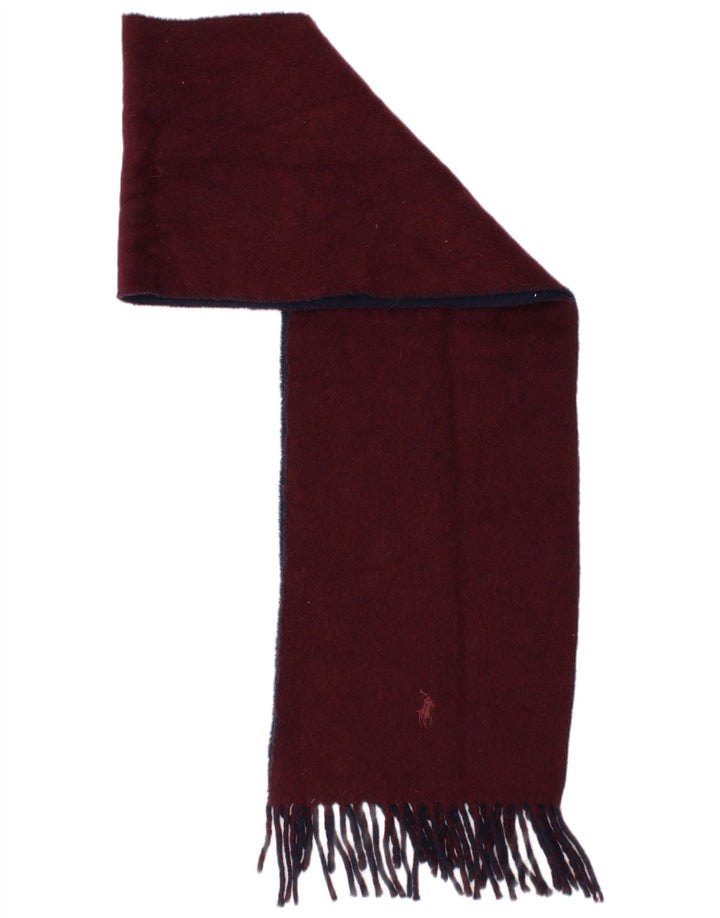 Polo Ralph Lauren - Bufanda rectangular para hombre, talla única, color burdeos clásico