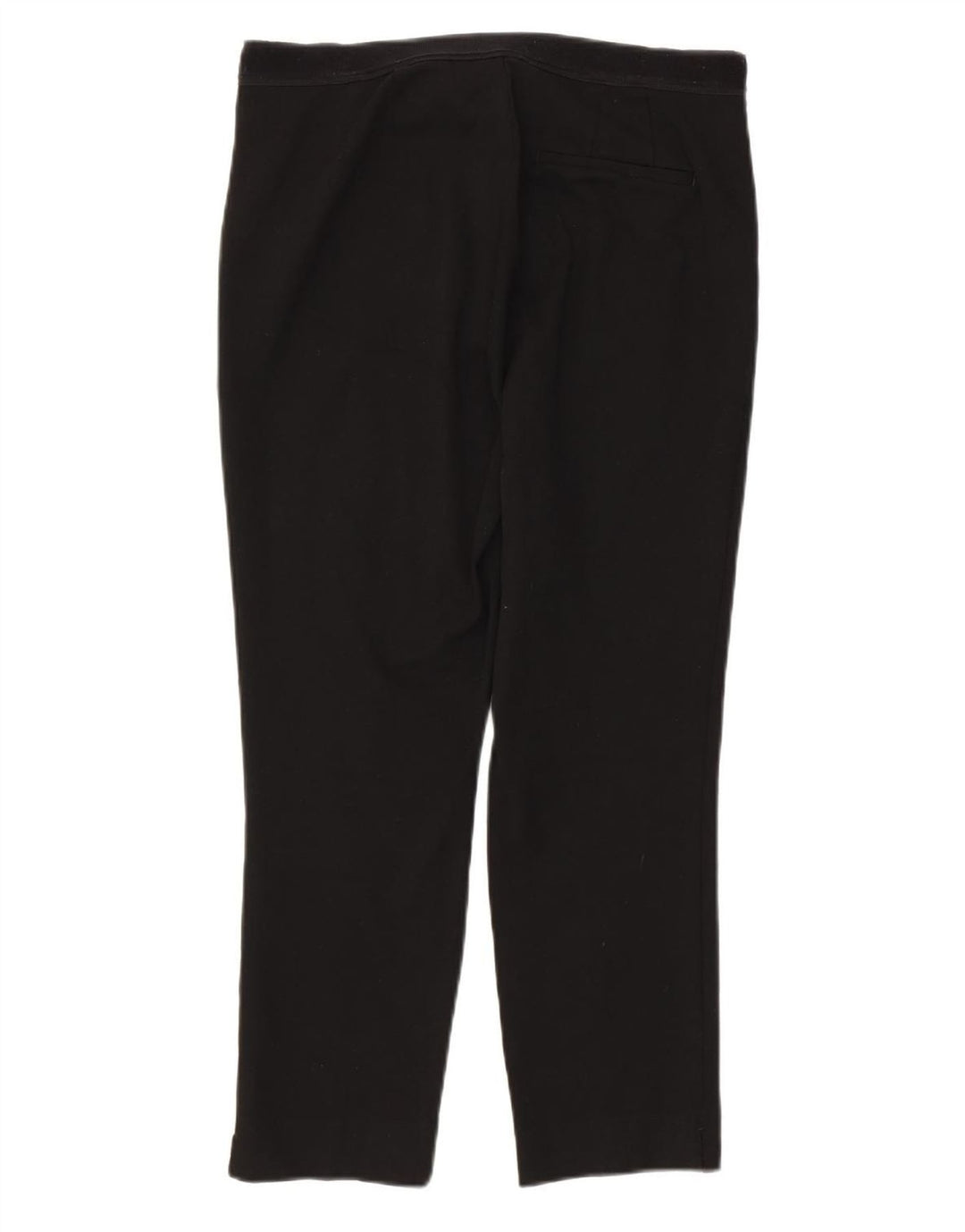 Marks & Spencer Pantalones de traje ajustados para mujer UK 12 Medium W32 L25 Negro