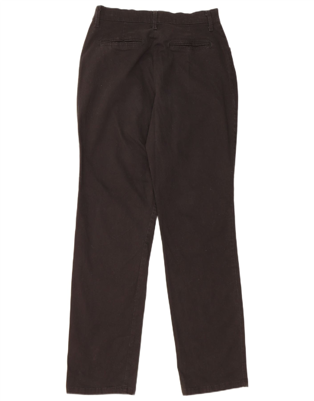 LEE Pantalones casuales rectos para mujer US 4 Small W28 L31 Algodón negro