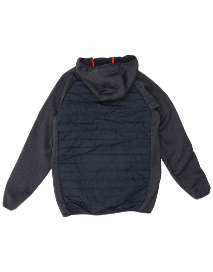 Jack & Jones Chaqueta bomber con capucha para niño 9-10 años Azul marino Colorblock