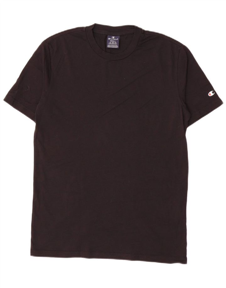 Champion Camiseta Hombre Top Small Algodón Negro